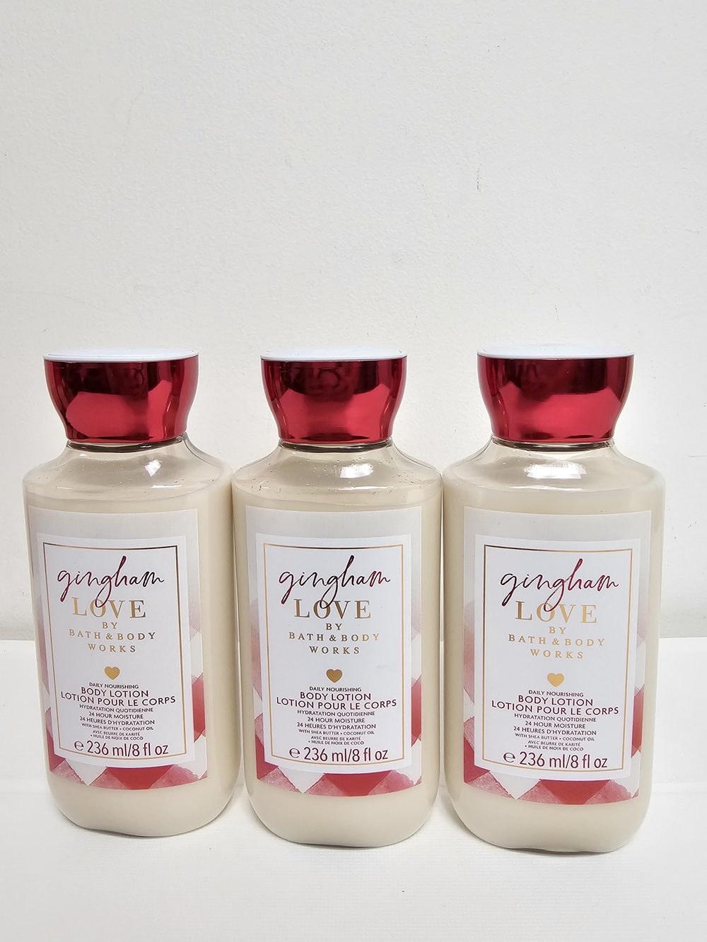 Bath & Body Works Gingham Love Body Lotion - 3x